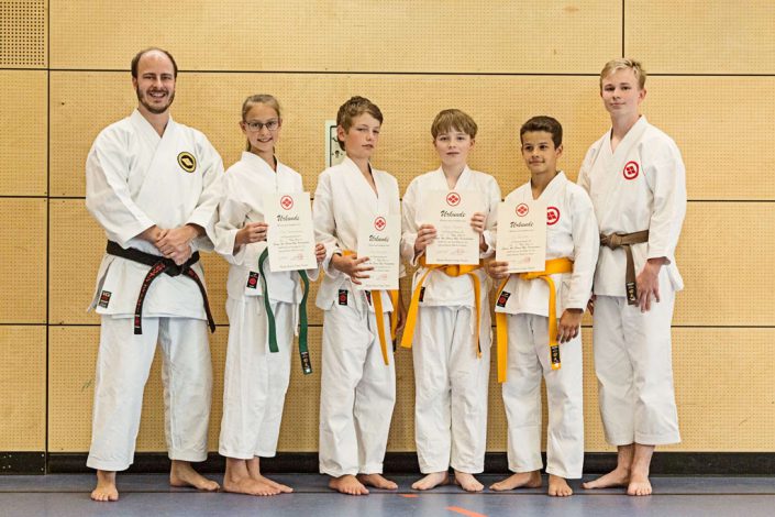 2017-07-03 Kyu-Pruefung Wahlkurs Karate