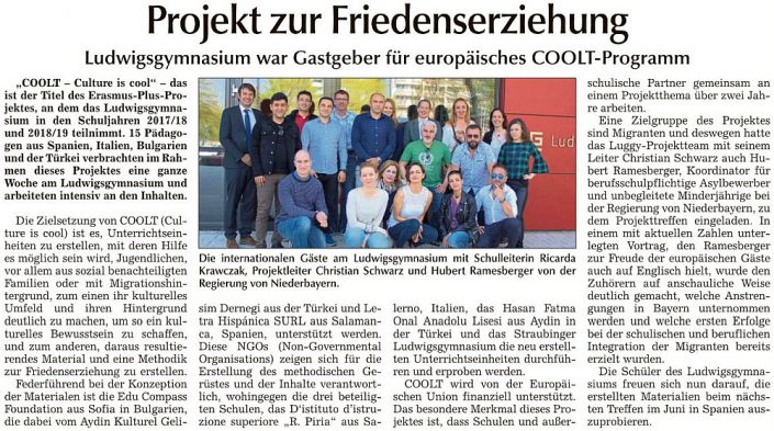 2018-05-04 TAGBLATT. ERASMUS+