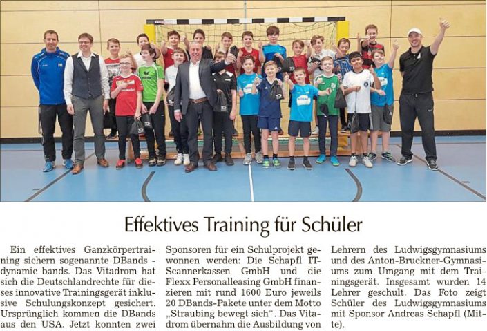 2018-06-19 TAGBLATT. Effektives Training