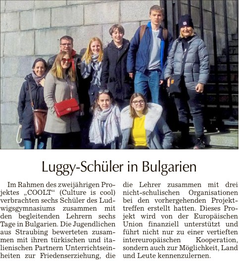 2019-03-21 TAGBLATT. Bulgarienfahrt