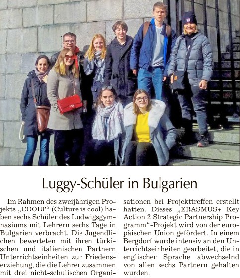 2019-03-27 TAGBLATT. Bulgarienfahrt