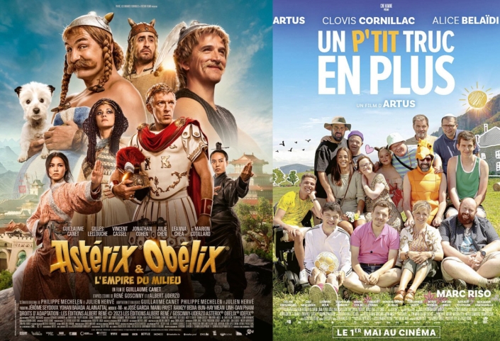 2025-06-06-Cinefete-Asterix-Ptit-truc-en-plus-001 Filmplakate von 'Astérix & Obélix. L'empire du milieu' und 'Un p'tit truc en plus'
