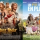 Filmplakate von 'Astérix & Obélix. L'empire du milieu' und 'Un p'tit truc en plus'