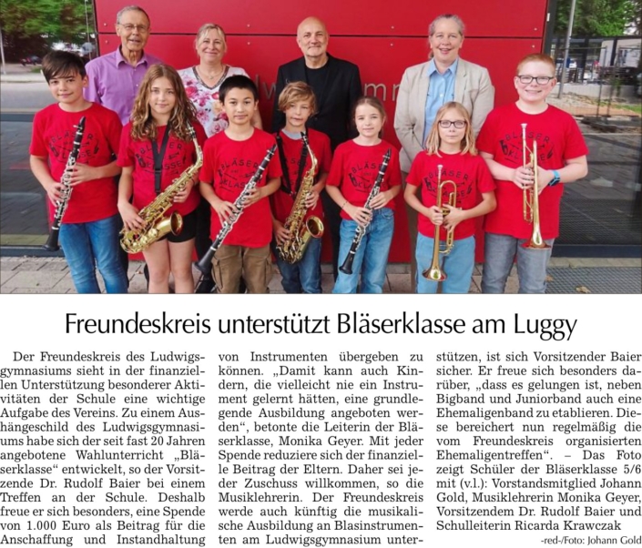 2025-06-17-TAGBLATT-Blaeserklasse-Freundeskreis